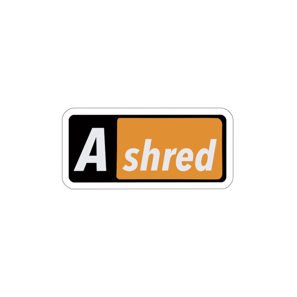 XXX | Sticker – A SHRED